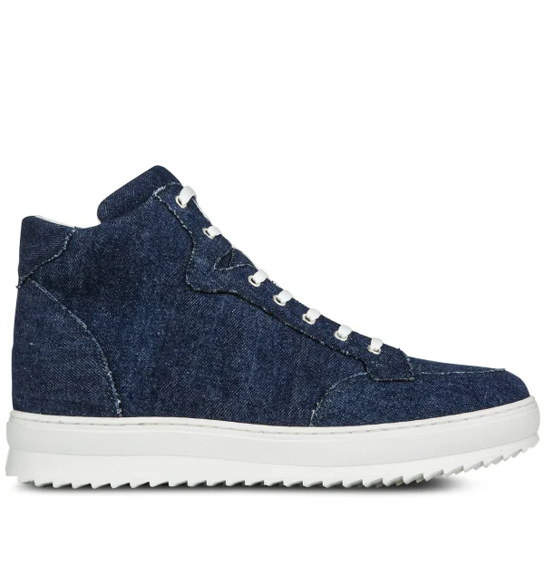 Princeville - Elevator Sneakers in Fabric from 2.4 to 4 inches