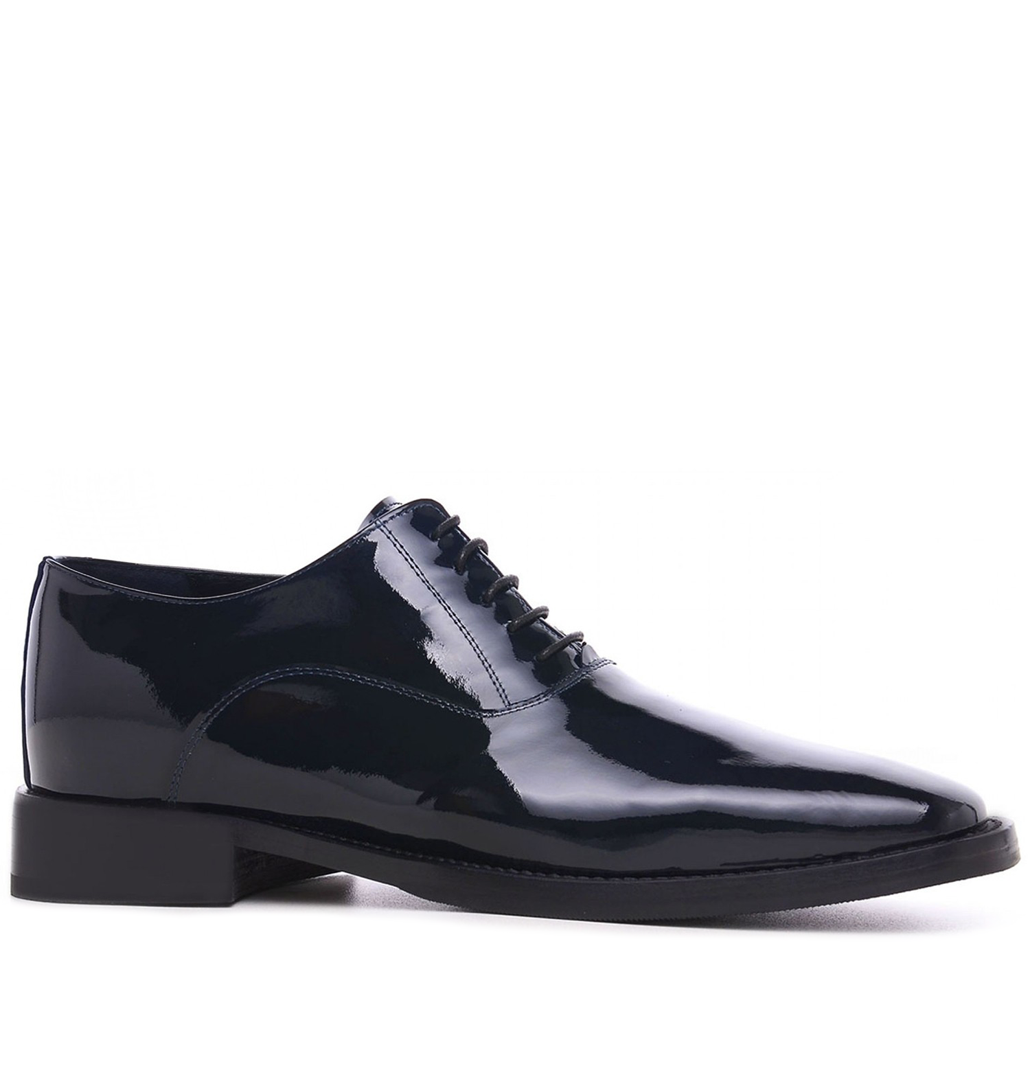 Monza - Elevator Shoes in Varnish Leather from 2.4 to 3.1 inches