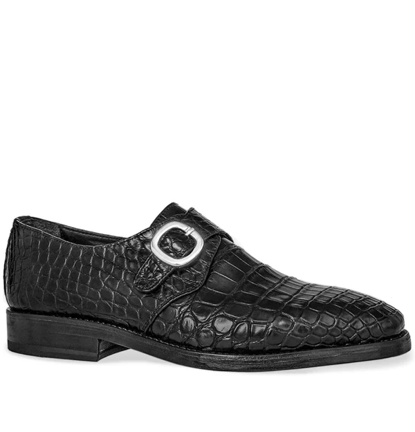 Urus - Elevator Shoes in Crocodile Leather from 2.4 to 3.1 inches
