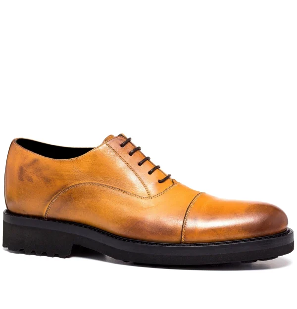 Scotland - Elevator Shoes in Full Grain Leather from 2.4 to 3.1 inches