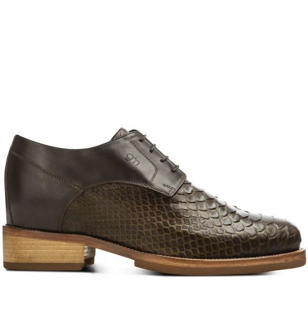 Marmirolo - Elevator Shoes in Mix of leathers from 4 to 6 inches