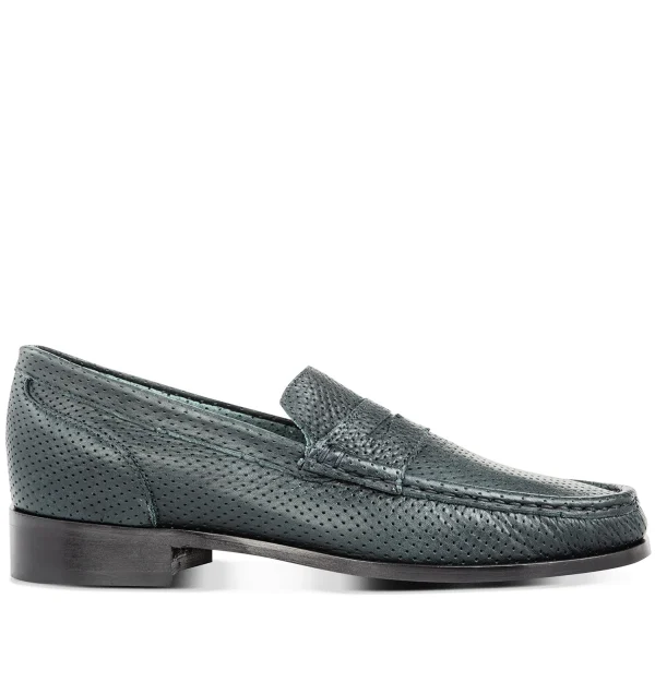 Salamanca - Elevator Loafers in Perforated Leather up to 2.6 inches