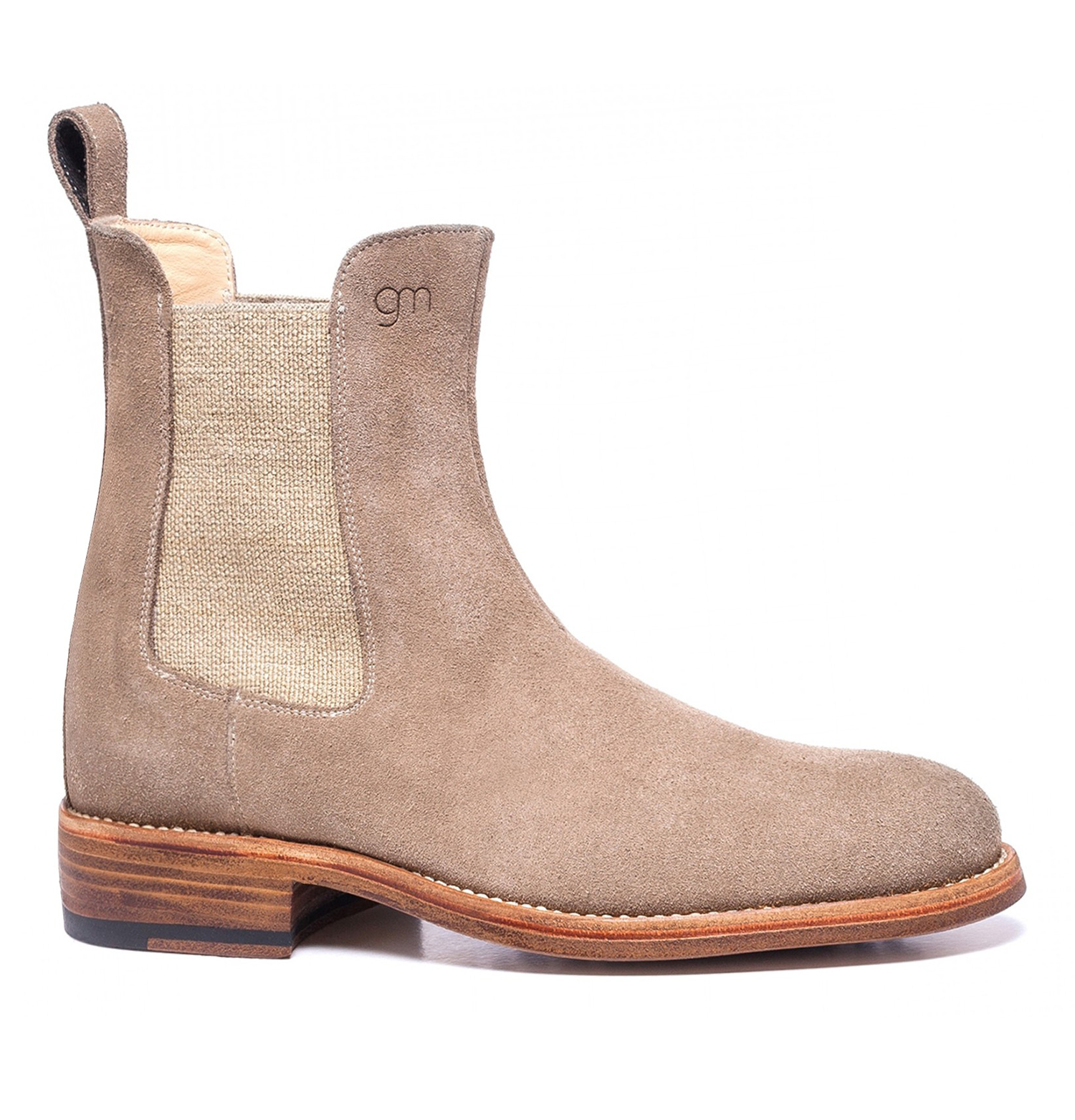 Piemonte - Elevator Boots in Suede Leather from 2.4 to 3.1 inches