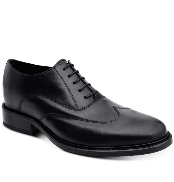 Firenze - Elevator Shoes in Full Grain Leather from 2.4 to 3.1 inches