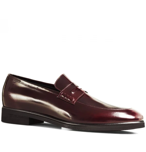 Lucerne - Elevator Loafers in Full grain Leather up to 2.6 inches