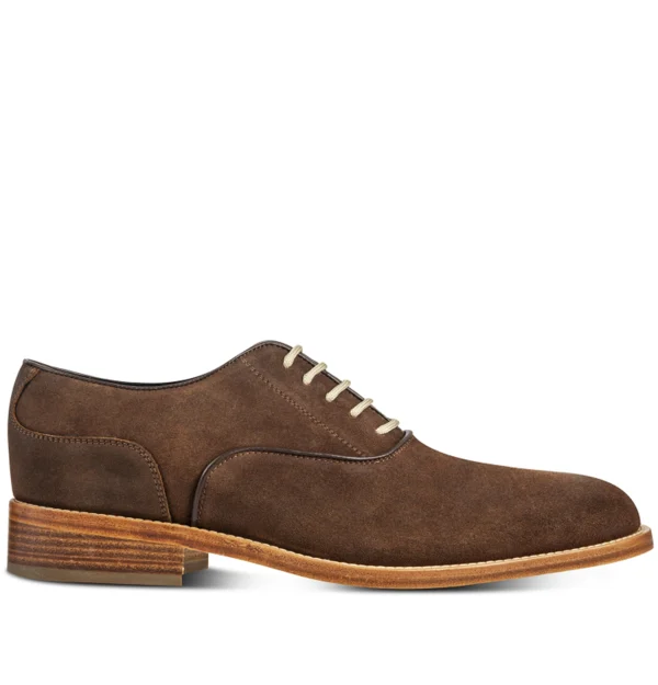 Carrara - Elevator Shoes in Suede Leather from 2.4 to 3.1 inches