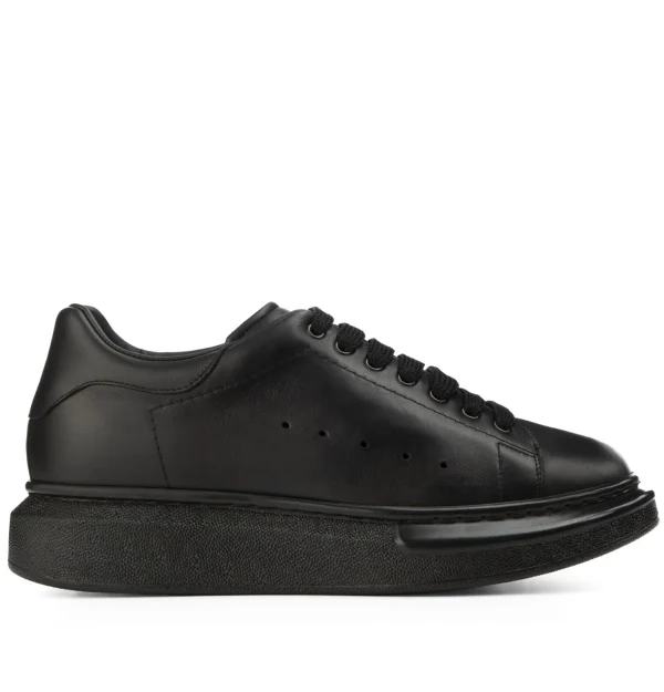 Woodside - Elevator Sneakers in Full Grain Mix of leathers from 2.4 to 3.1 inches