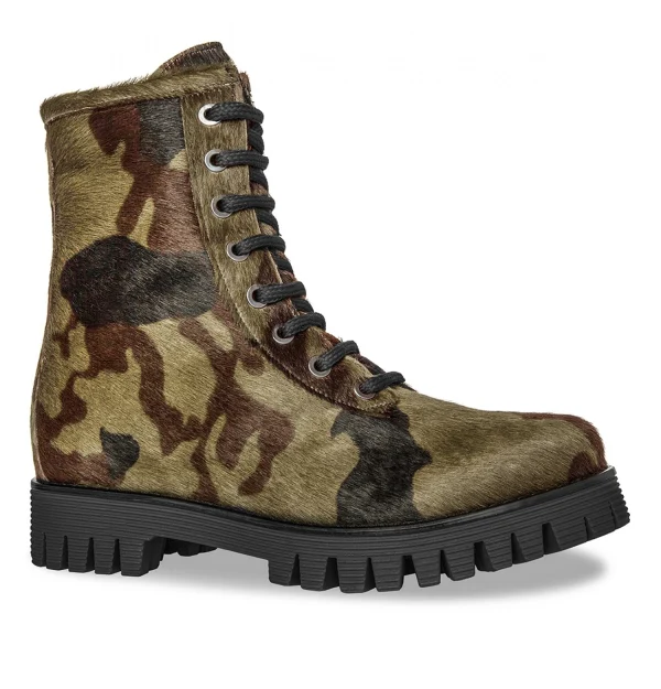 Black Chameleon - Elevator Boots in Full Grain Leather from 2.4 to 4 inches