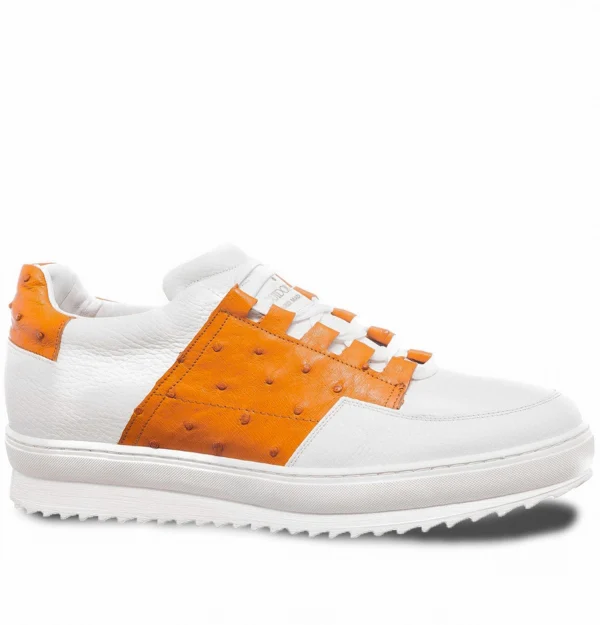 Collins Avenue - Elevator Sneakers in Mix of leathers from 2.4 to 3.1 inches