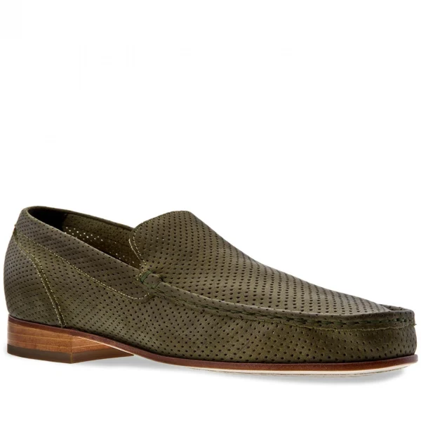 Lima - Elevator Loafers in Perforated Leather up to 2.6 inches