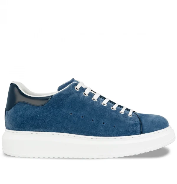 Riverside - Elevator Sneakers in Mix of leathers from 2.4 to 3.1 inches