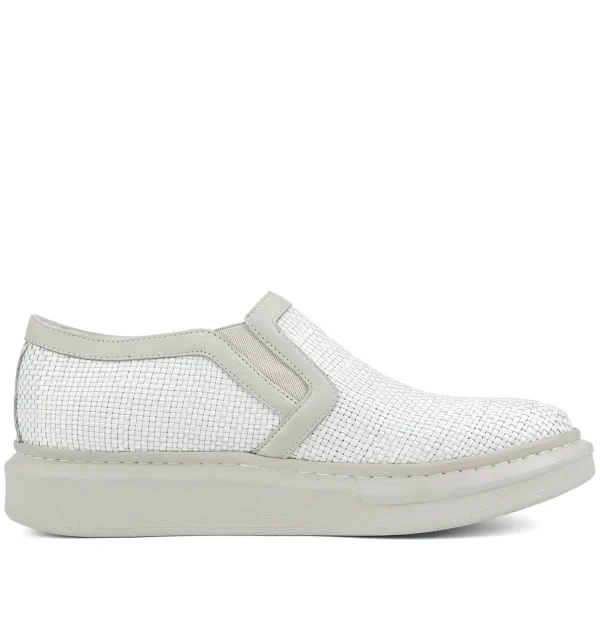 Cala di Volpe - Elevator Slip-Ons in Mix of leathers up to 6 cm