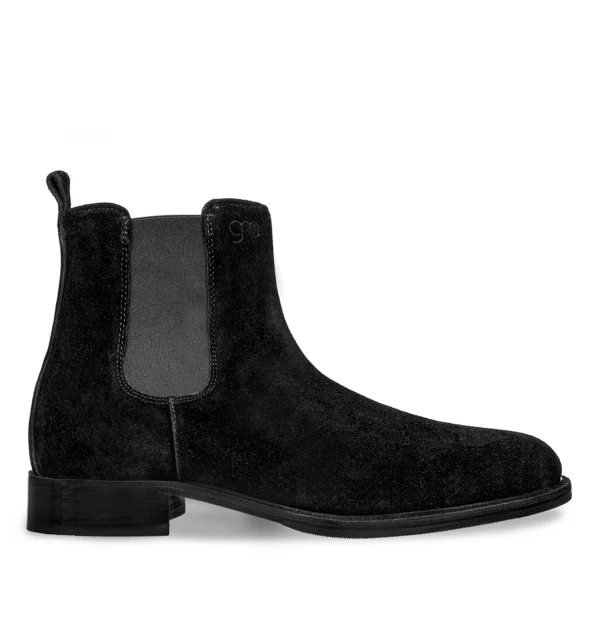 Ipswich - Elevator Boots in Suede Leather from 2.4 to 3.1 inches