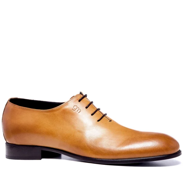 Doha - Elevator shoes in Full Grain Leather up to 6 cm