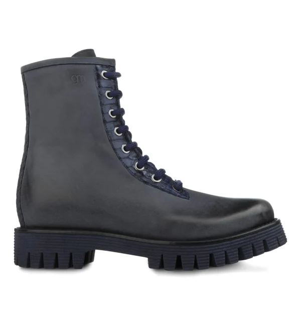 Monaco - Elevator Boots in Mix of leathers from 2.4 to 4 inches