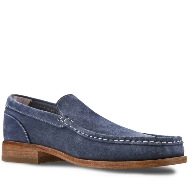 Seville - Elevator Loafers in Suede Leather up to 2.6 inches