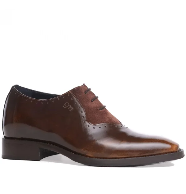 Trento - Elevator Shoes in Mix of leathers from 2.4 to 3.1 inches