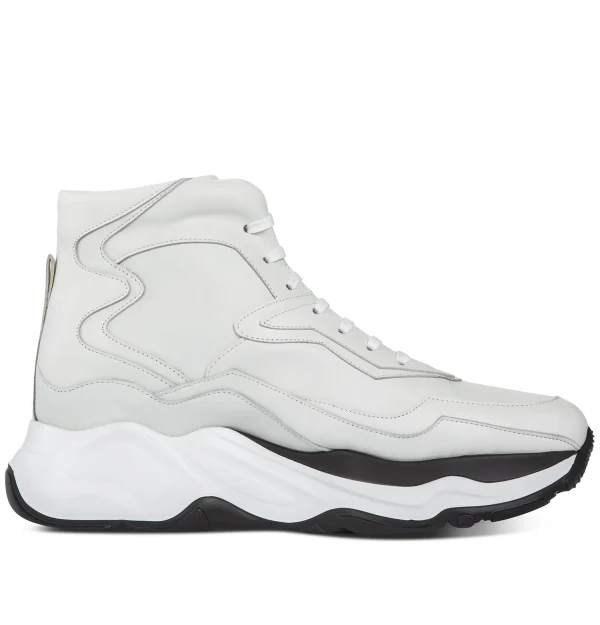 Giant trier - Elevator Sneakers in Full Grain Leather from 2.4 to 5 inches
