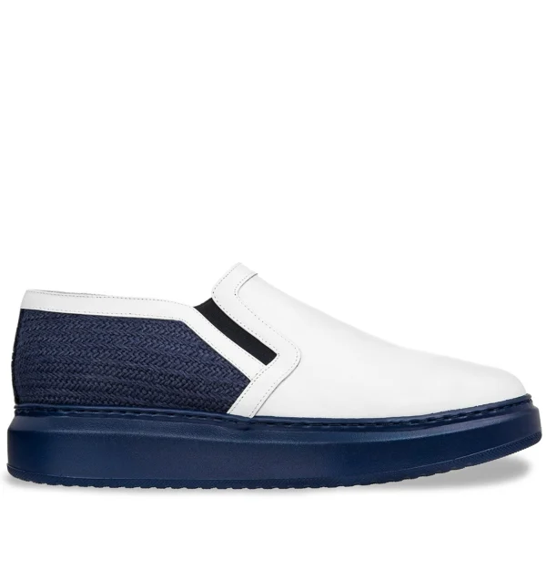 Israel - ELEVATOR SLIP-ONS IN leather/FABRIC UP TO 2.4 INCHES