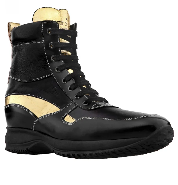 SoHo - Elevator Sneakers in Mix of leathers from 2.4 to 4 inches