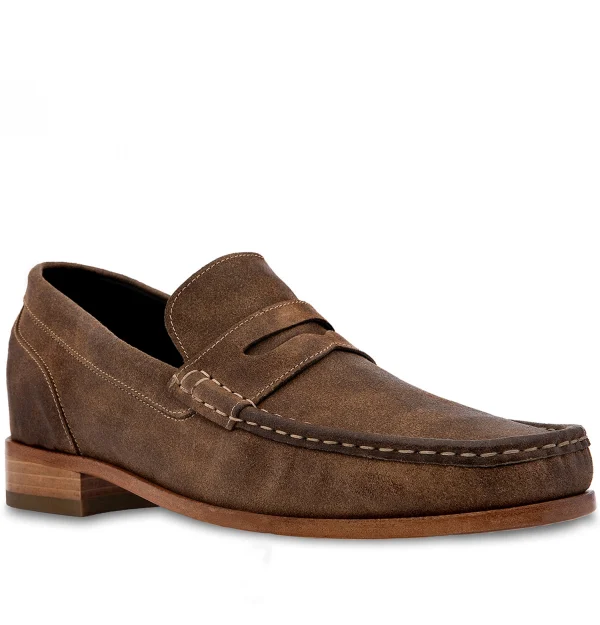 Spain - Elevator Loafers in Full Grain Leather up to 2.6 inches