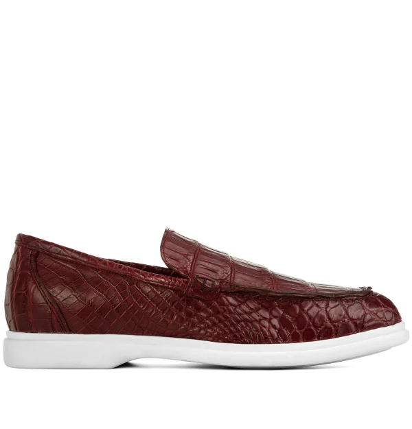 Specchia - Elevator Loafers in Alligator Leather up to 2.75 inches