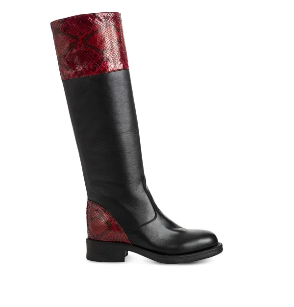 Geraldine W - Women's Elevator Boots in Mix of Leathers from 2.4 to 3.1 inches