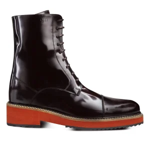 Belfast - Elevator Boots in Full Grain Leather from 4 to 6 inches