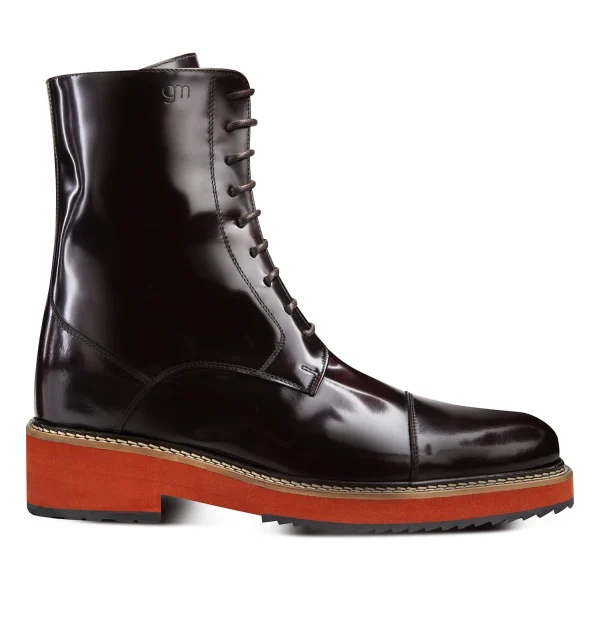 Belfast - Elevator Boots in Full Grain Leather from 4 to 6 inches
