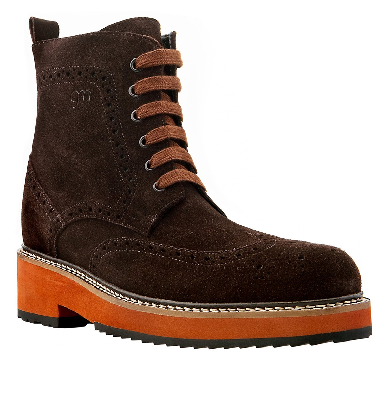 NoLita - Elevator Boots in Suede Leather from 4 to 6 inches