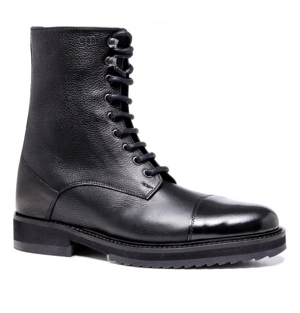Volga - Elevator Boots in Mix of leathers from 2.4 to 4 inches