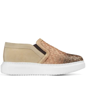 Agra - Elevator Slip-Ons in Mix of leathers up to 2.5 inches