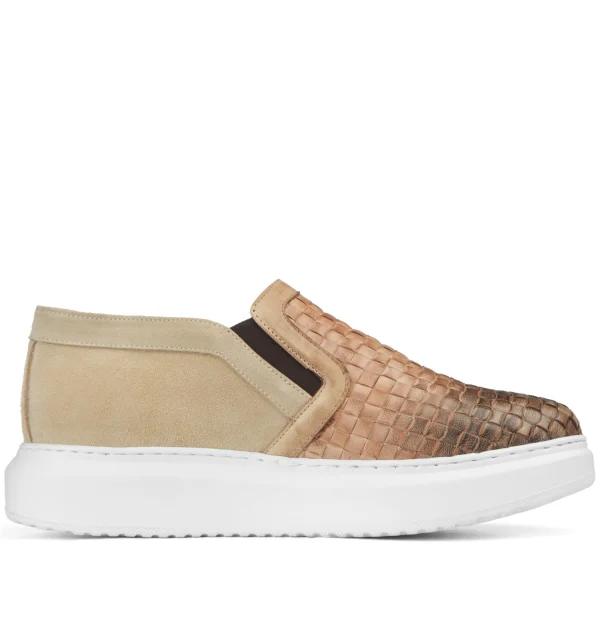 Agra - Elevator Slip-Ons in Mix of leathers up to 2.5 inches
