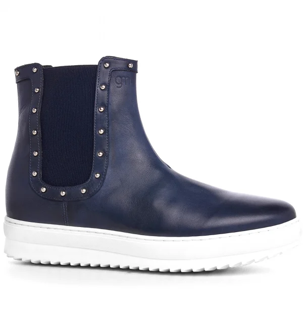 Pacific - Elevator Boots in Full grain Leather from 2.4 to 4 inches