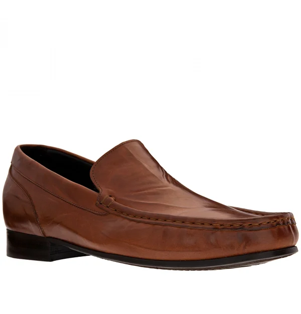 Puerto Rico - Elevator Loafers in Full grain Leather up to 2.6 inches