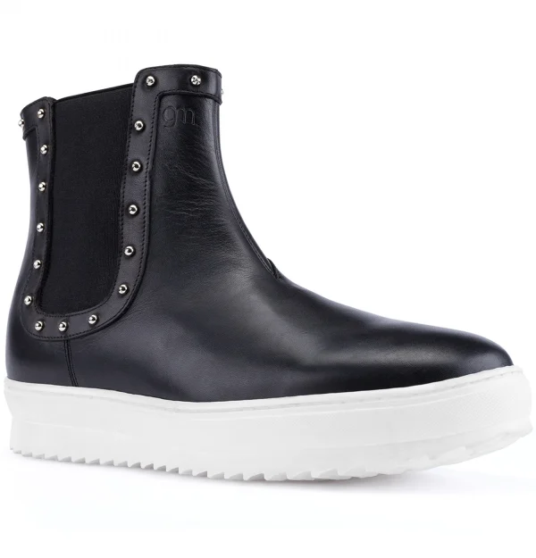 Maine - Elevator Boots in Full Grain Leather from 2.4 to 3.1 inches