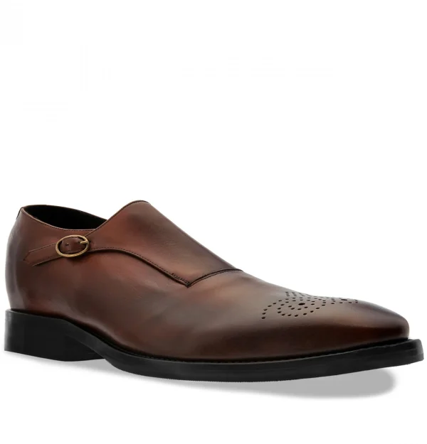 Michigan - Elevator Shoes in Full Grain Leather from 2.4 to 3.1 inches