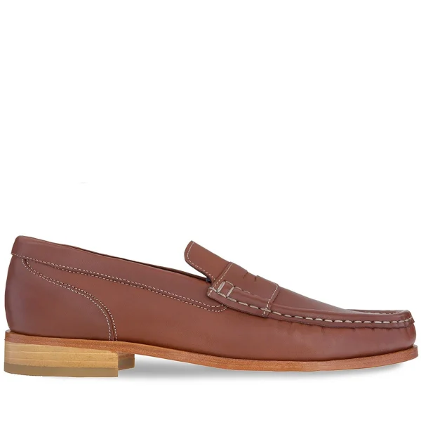 Aberdeen - Elevator Loafers in full grain Leather up to 6 cm