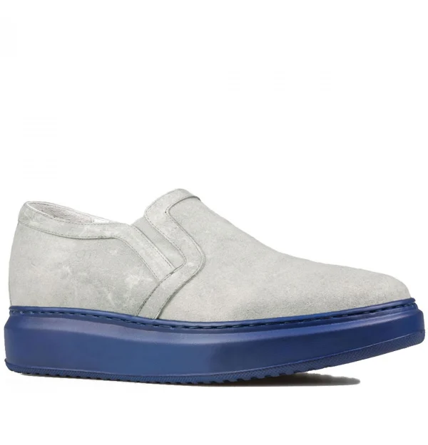 Seal Beach - Elevator Slip-Ons in Full Grain Leather up to 2.6 inches