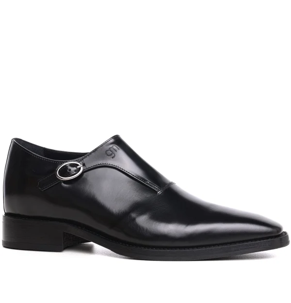 Mastro - Elevator Dress Shoes in Brushed Leather from 2.4 to 3.1 inches