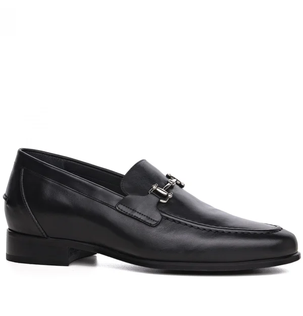 Saint-Étienne - Elevator Loafers in Full grain Leather up to 2.6 inches