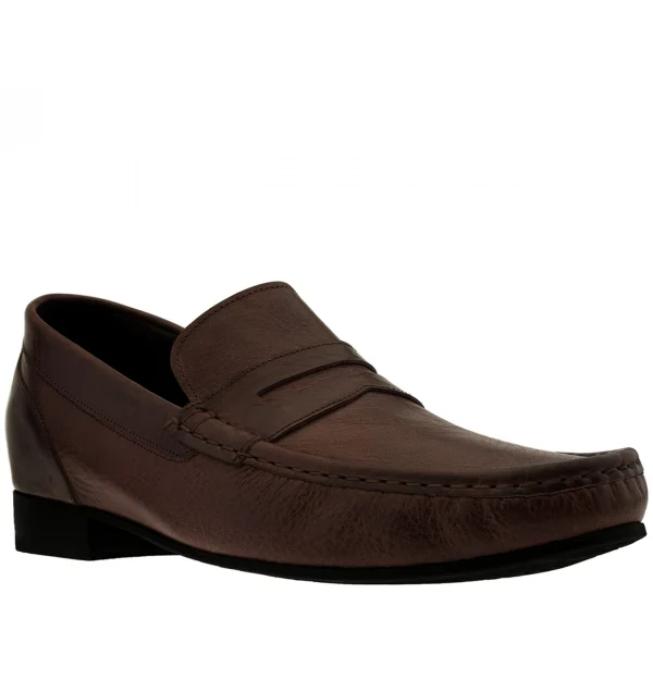 Mauritius - Elevator Loafers in Full Grain Leather up to 2.6 inches