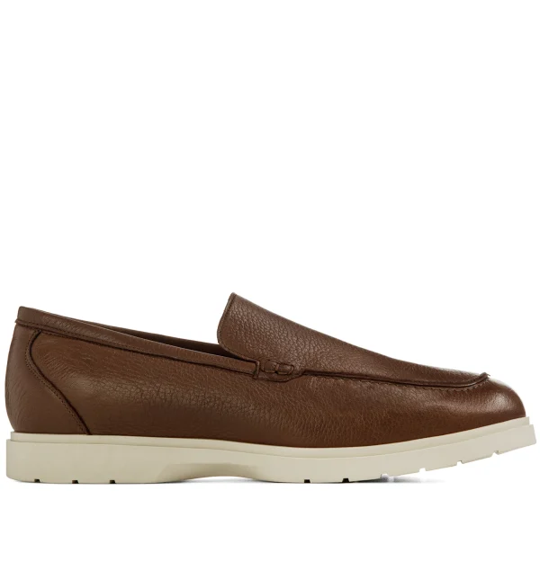 Termoli - Elevator Loafers in Deer Skin Leather up to 2.75 inches