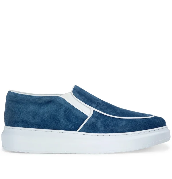 Valparaiso - Elevator Slip-Ons in Suede Leather up to 6 cm