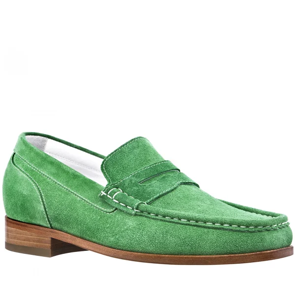 Varadero - Elevator Loafers in Suede Leather up to 2.6 inches
