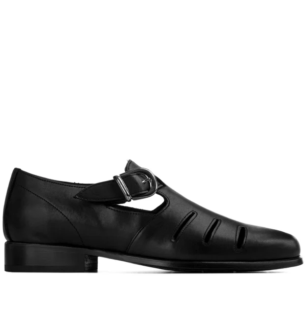 Vernazza - Elevator Sandals in Full Grain Leather up to 2.4 inches