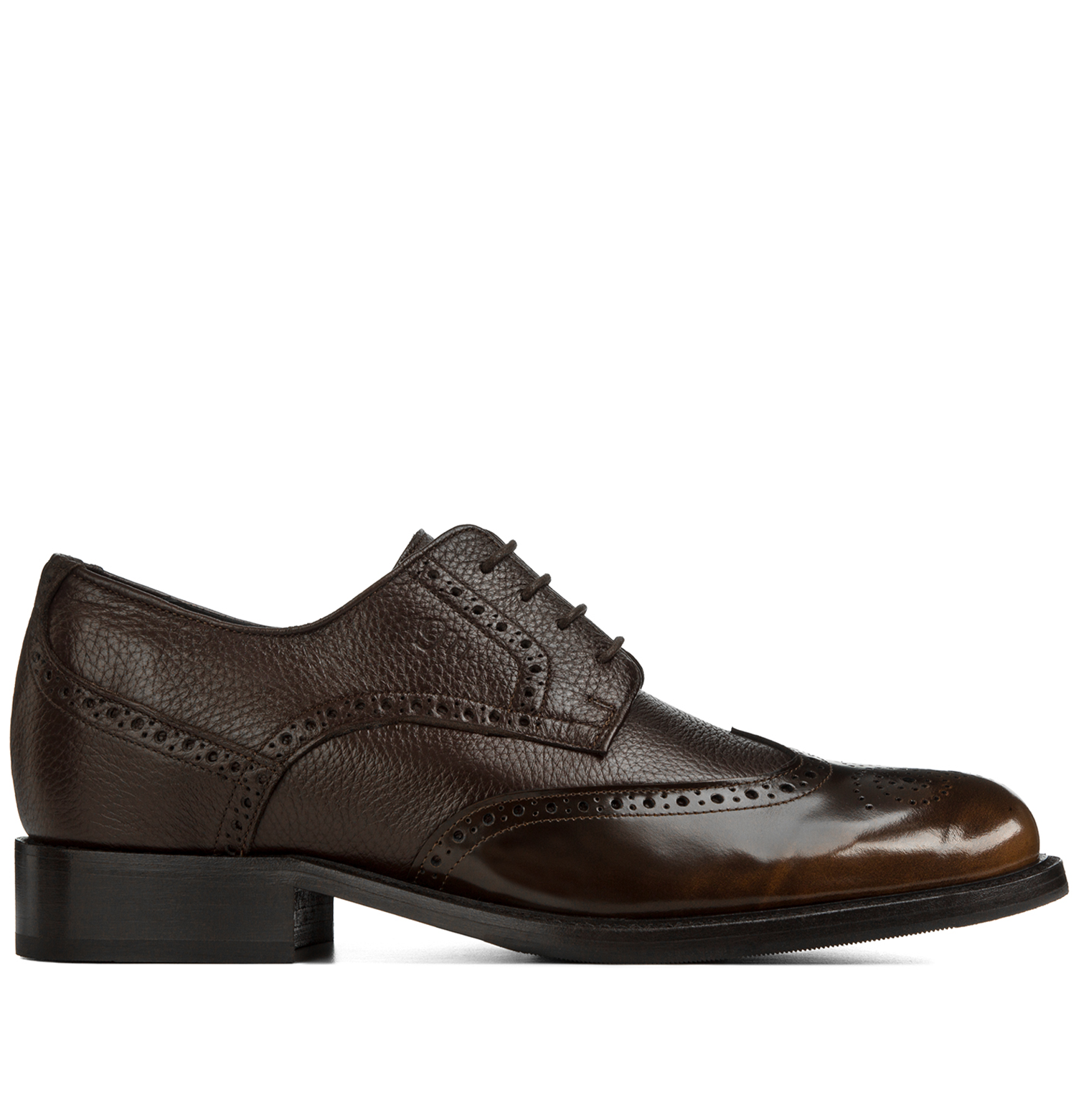Vipiteno - Elevator Dress Shoes in Mix of leathers from 2.4 to 3.1 inches